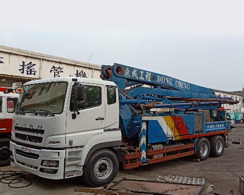 正豐機械中古混凝土泵浦車（幫浦車）改裝案例B - 改裝後