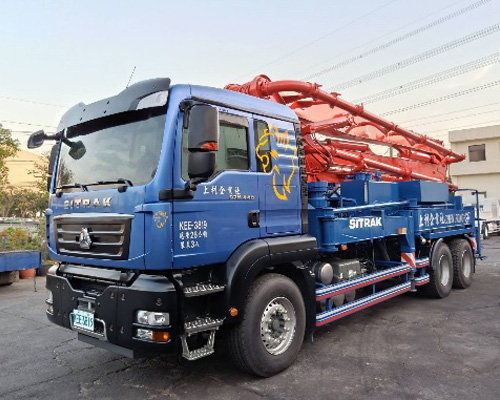 正豐機械中古混凝土泵浦車（幫浦車）改裝案例C - 改裝後
