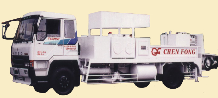 正豐機械車載接管式混凝土泵 CF-103-08