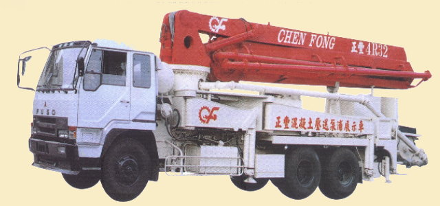 正豐機械混凝土泵浦車 CF-158-15 4R32