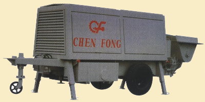 正豐機械托式混凝土泵浦機組